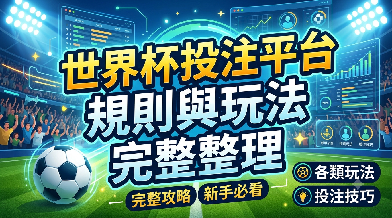 世界杯投注平台規則與玩法完整整理